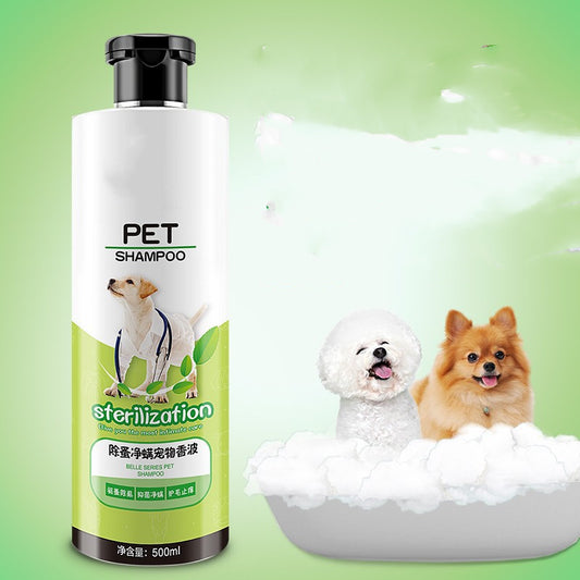 Pet Dog Bath Gel Antiseptic Deodorant Insect Repellent Itch